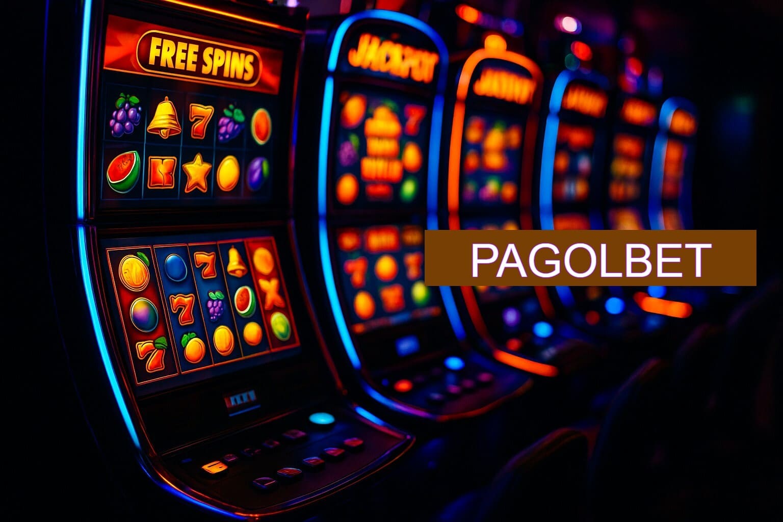 Diversos jogos de caça-níqueis